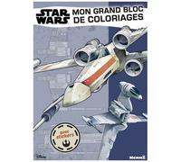 Mon Grand Bloc De Coloriages Avec Stickers Star Wars