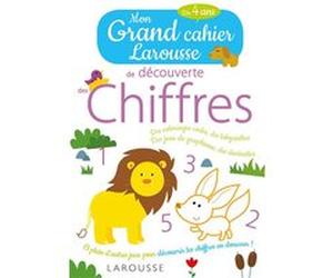 Mon grand cahier Larousse de découverte des chiffres Isabelle Nicolle (Auteur), Aurore Meyer (Auteur)