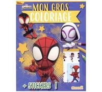 Mon Gros Coloriage Marvel Spidey Et Ses Amis Extraordinaires - Avec Des Stickers