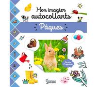 Mon imagier autocollants - Pâques - Collectif - Larousse - broché - Livre-jeu