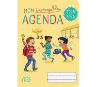 Mon incroyable agenda 2025-2026 - Lucile Saison - Mdi Eds - broché - Agenda