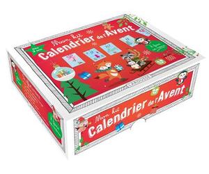 Mon Kit calendrier de l'avent + accessoires - Collectif - Larousse - Coffret - Jeux livres objets