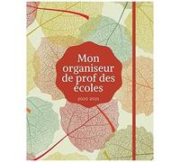 Mon Organiseur De Prof Des Écoles 2020-2021: Carnet De Bord De L'enseignant 167 Pages Calendrier Vacances Scolaires Jours Fériés Emploi Du Temps Liste De Contacts Format 20,3 X 25,4 Cm