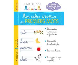 Mon petit cahier d'écriture - Premiers mots