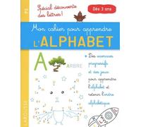 Mon petit cahier pour apprendre l'alphabet