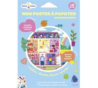 Mon poster à papoter - Dans ma maison - - Sylvie Chokron - Fleurus - Document jeunesse