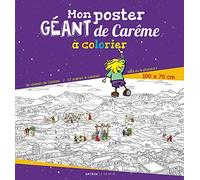 Mon poster géant de Carême à colorier