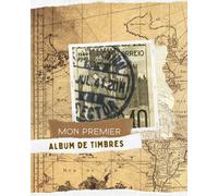 Mon premier album de timbres: Livre de timbres pour enfants | Suivi et organisation de 200 timbres pour philatélistes en herbe amateurs ou passionnés ... de timbres | Cadeau pour filles et garçons