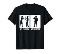 Mon problème Mon Pictogramme Papa Maman Ingénieur Civil T-Shirt Graphique avec Valeur
