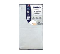 MON P'TIT DODO - Matelas 3D dream ultra respirant et ventilé 70x140 cm Blanc/Anthracite