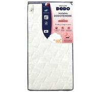 MON P'TIT DODO - Matelas DODOTENDRE (face été/face hiver) 60x120 cm Blanc/Anthracite Blanc G