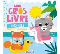 Mon P'tit Hemma - Mon gros livre vacances - Gommettes et coloriage - Carotte Et Compagnie - Hemma - broché - Document jeunesse