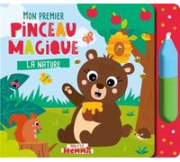 Mon P'tit Hemma - Mon premier pinceau magique - La nature - Carotte Et Compagnie - Hemma - cartonné - Document jeunesse