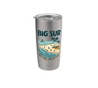Mon refuge Big Sur Gobelet isotherme en acier inoxydable double paroi
