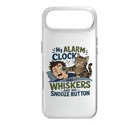 Mon réveil a des Moustaches, Pas de Bouton Snooze, Chat Coque pour iPhone Air