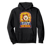 Mon RÉVEIL EST Le Diable DRÔLE Sweat à Capuche