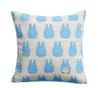 Mon Voisin Totoro Oreiller Silhouette Totoro Bleu 45 X 45 Cm
