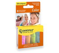 Ohropax Color Bouchons D'Oreille Multicolores En Mousse Contre Le Bruit 8 Pièces