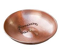 Monarch Bassine d'ancrage martelée en cuivre pur 5,1 cm de haut