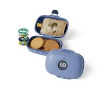 Monbento Boîte à goûter enfant MB Gram Infinity 600 ml Sans BPA Bleu