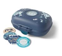MONBENTO Boîte à Lunch - MB Gram Wolf - Boîte Snack Hermétique - 600 ml