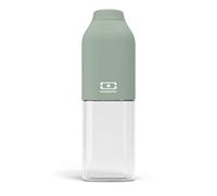 monbento - Bouteille d'Eau MB Positive M Natural 500ml - Gourde Hermétique - Idéale pour Bureau, Sport, Pique-Nique - Sans Bpa - Zéro Déchet - Vert