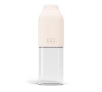 monbento - Bouteille d'Eau MB Positive M Natural Cream 500ml - Gourde Hermétique - Idéale pour Bureau, Sport, Pique-Nique - Sans Bpa - Zéro Déchet - Beige, Crème