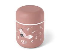 monbento - Petite Lunch Box Isotherme Enfant MB Capsule Fox - Renard - Petite Boîte Repas Hermétique qui Garde Repas Chaud/Frais jusqu'à 5h - Idéal pour Travail/Ecole - Rose Cannelle