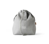 MONBENTO - Sac Isotherme Repas - Lunch Bag Isotherme - Idéal Bento + Bouteille + Accessoires - MB Fresh Gris