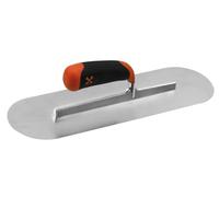 Mondelin - Platoir de dallagiste lame inox double arrondis