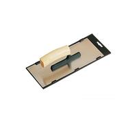 MONDELIN Platoir fibre de verre 28 x 12 cm - lame inox - poignée bois forme Alsace ergonomique - monture légère et résistante - finition professionnelle