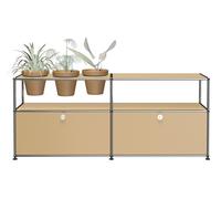 Mondes des plantes Sideboard Configuration 1 USM Haller Beige - USM HALLER DE_QS_M46 BEIGE