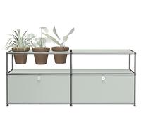 Mondes des plantes Sideboard Configuration 1 USM Haller Gris clair - USM HALLER DE_QS_M46 LICHGRAU