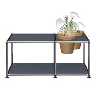 Mondes des plantes Table d'appoint USM Haller Anthracite gris - USM HALLER DE_QS_M48 ANTHRAGR