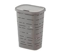 MONDEX - Coffre à linge signature - 55 L - gris