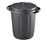 Mondex - Poubelle immeuble 80 LT (noire) (dim. 61x61x61cm)
