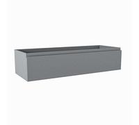 Mondiaz FOGE Meuble sous vasque - 110x41x25cm - 1 tiroir - softclose - Plata M44228Plata