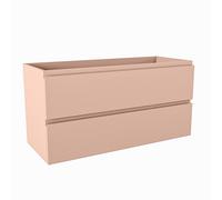 Mondiaz Hay Meuble sous vasque - 100x40x50cm - 2 tiroirs - softclose - Rosee M45196Rosee