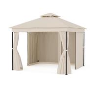 Mondo Dual Pavillon 3x3 avec double toit et moustiquaires