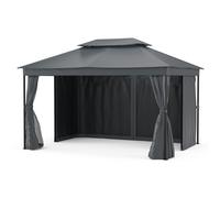 Mondo Dual Pavillon 3x4 avec double toit et moustiquaires