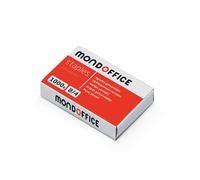 MONDOFFICE Agrafes Bébé 8/4 en acier galvanisé - Capacité 15 feuilles - Boîte de 1000