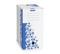 MONDOFFICE Boîte archives Premium - Dos 20 cm - Bleu