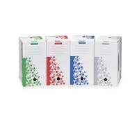MONDOFFICE Boîte archives Premium - Dos 20 cm - Coloris assortis