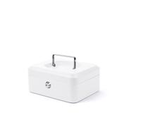 MONDOFFICE Caissette à monnaie grand modèle L.30 x H.9 x P.24 cm -Blanc