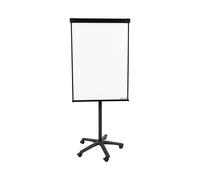 MONDOFFICE Chevalet de conférence mobile tableau magnétique effaçable à sec avec 2 bras extensibles