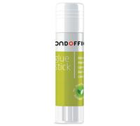 MONDOFFICE Colle blanche à base de composants naturels sans solvant non toxique - Bâton de 40 g