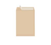 MONDOFFICE Pochette kraft brun C4 229 x 324 mm sans fenêtre 90g - Fermeture autocollante - Lot de 250