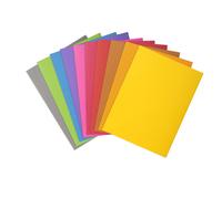 MONDOFFICE Sous-chemises 80g - 22 x 31 cm - Assortis vifs - Lot de 100