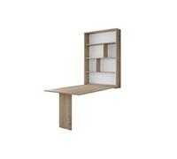 Bestmobilier Table à manger pliante - Marron