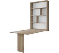 Bestmobilier Table à manger pliante - Marron